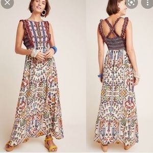 Valerie Embroidered Maxi Dress